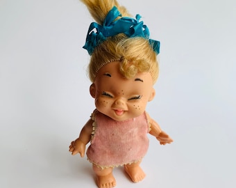 Vintage Evergreen Freckles Face Doll