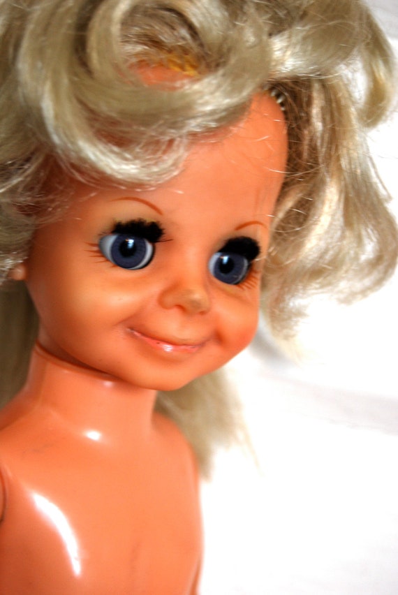 Vintage Ideal Crissy Doll Her Hair grows Etsy