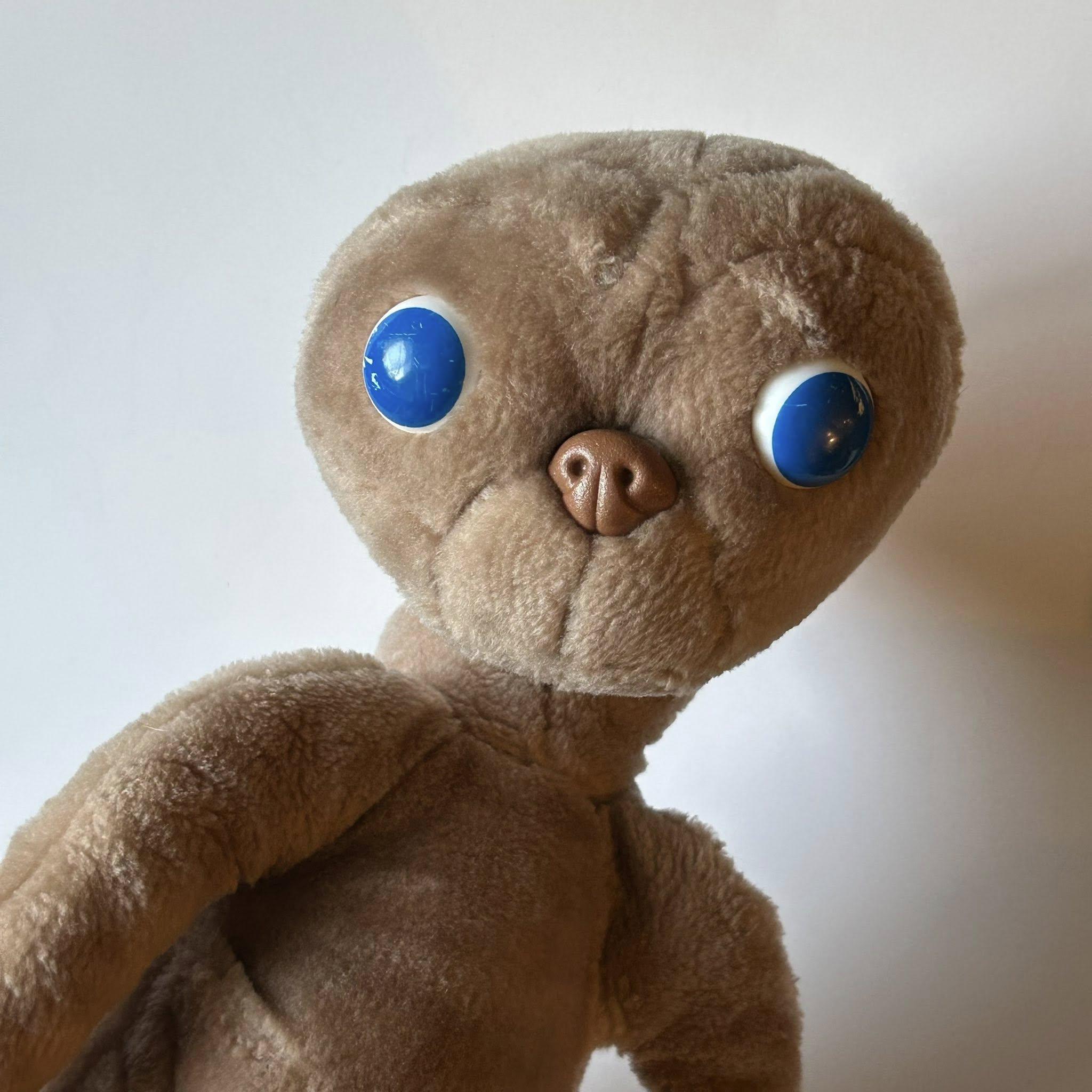 GUND 1998年 90’s ヴィンテージ E.T. ぬいぐるみ ドール ET Vintage Plush E. T. Doll, Korea - Etsy