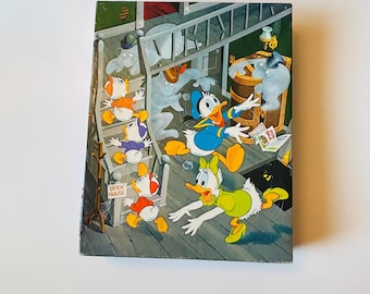 Vintage Set of 2 Walt Disney Puzzles - Featuring Mickey Mouse and