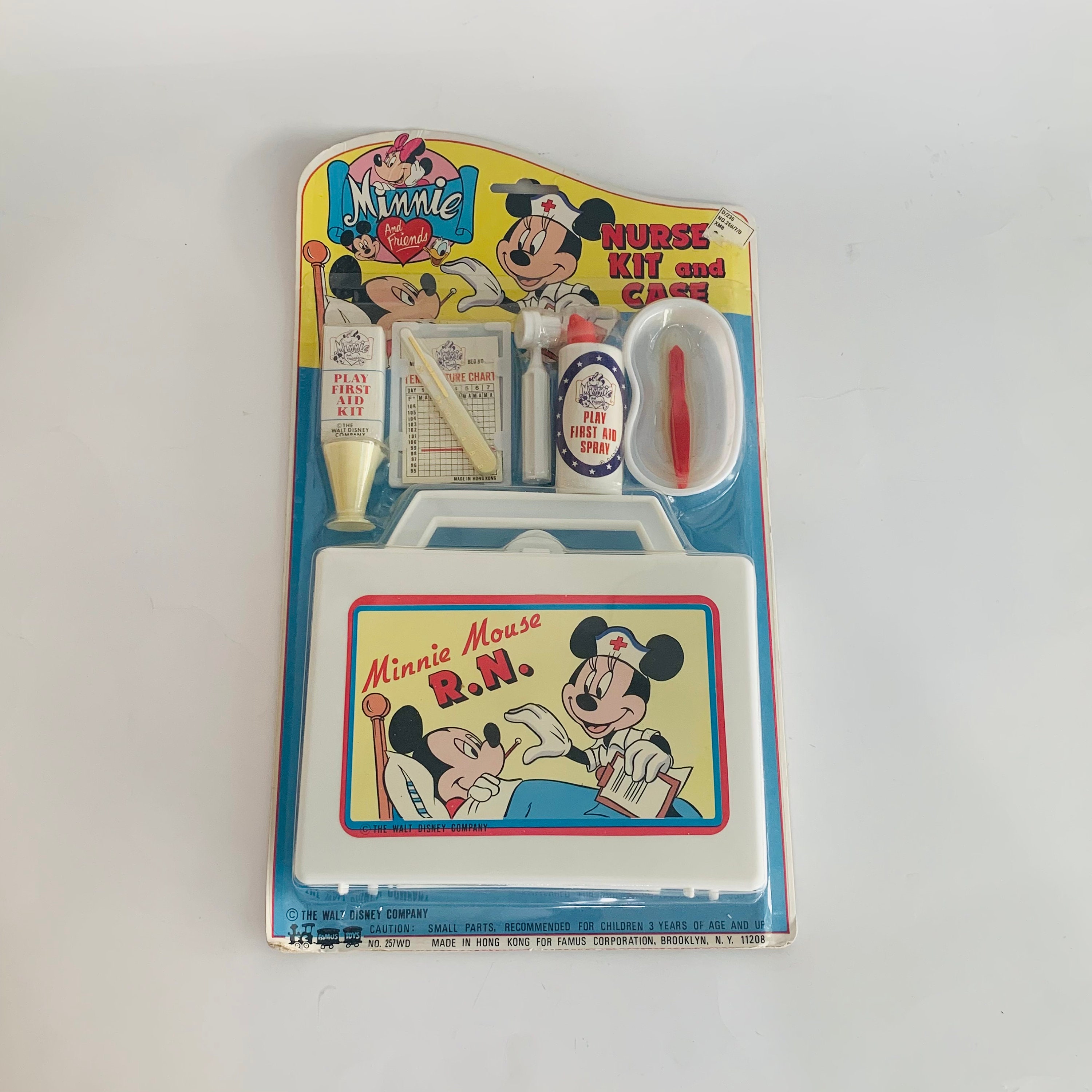 Vintage Minnie and Friends Nurse Kit and Case, Walt Disney Company