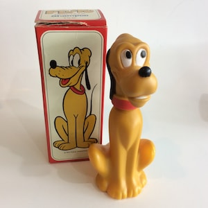 Vintage Avon Pluto Non-Tear Shampoo Bottle with Box