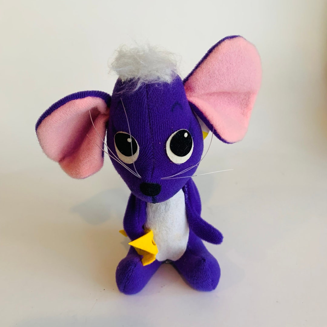 Vintage Dream Pets Tidbit Mouse, 3008, Purple - Etsy