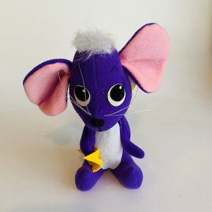 Vintage Dream Pets Tidbit Mouse, #3008, Purple