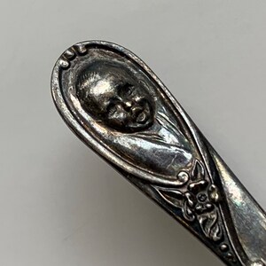 Vintage Gerber Baby Spoon, Wintrhop Silver Plate