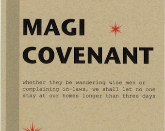 Christmas card, Magi Covenant, houseguests, holiday, Tis The Season Line No. 1234