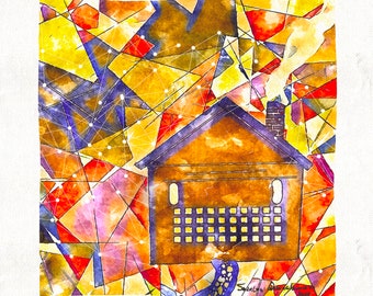 Home Digital Watercolor