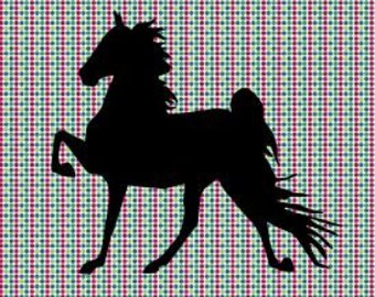 Racking Horse Vinyl Decal- FREE SHIPPING on Eligible Orders! I Equestrian I Waterproof I Saddlebred