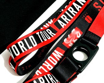 ARIRANG Limited Edition Lanyard | Kpop Fan Concert Strap Holder for ARMY Bomb Ver. 1–4