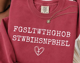 Christian Acronym Png, FGSLTWTHGHOB STWBIHSNPBHEL Png, Faith Quote Sublimation, Minimalist Christian PNG, Trendy Bible Verse
