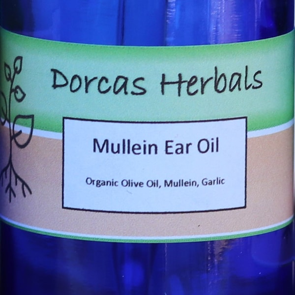 Mullein Garlic Ear Oil; can use on pets dogs cats health