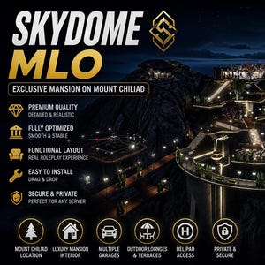 SkyDome MLO | Fivem Mlo | Optimized Roleplay Environment