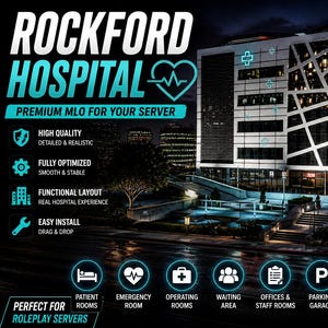 Rockford Hills Hospital MLO | Fivem Mlo | Optimized Roleplay Environment