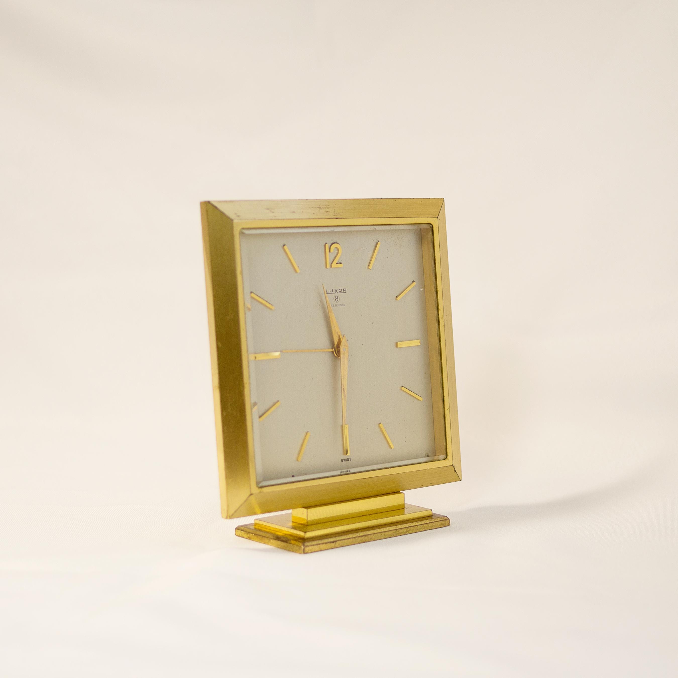 Luxor swiss clock - Etsy 日本