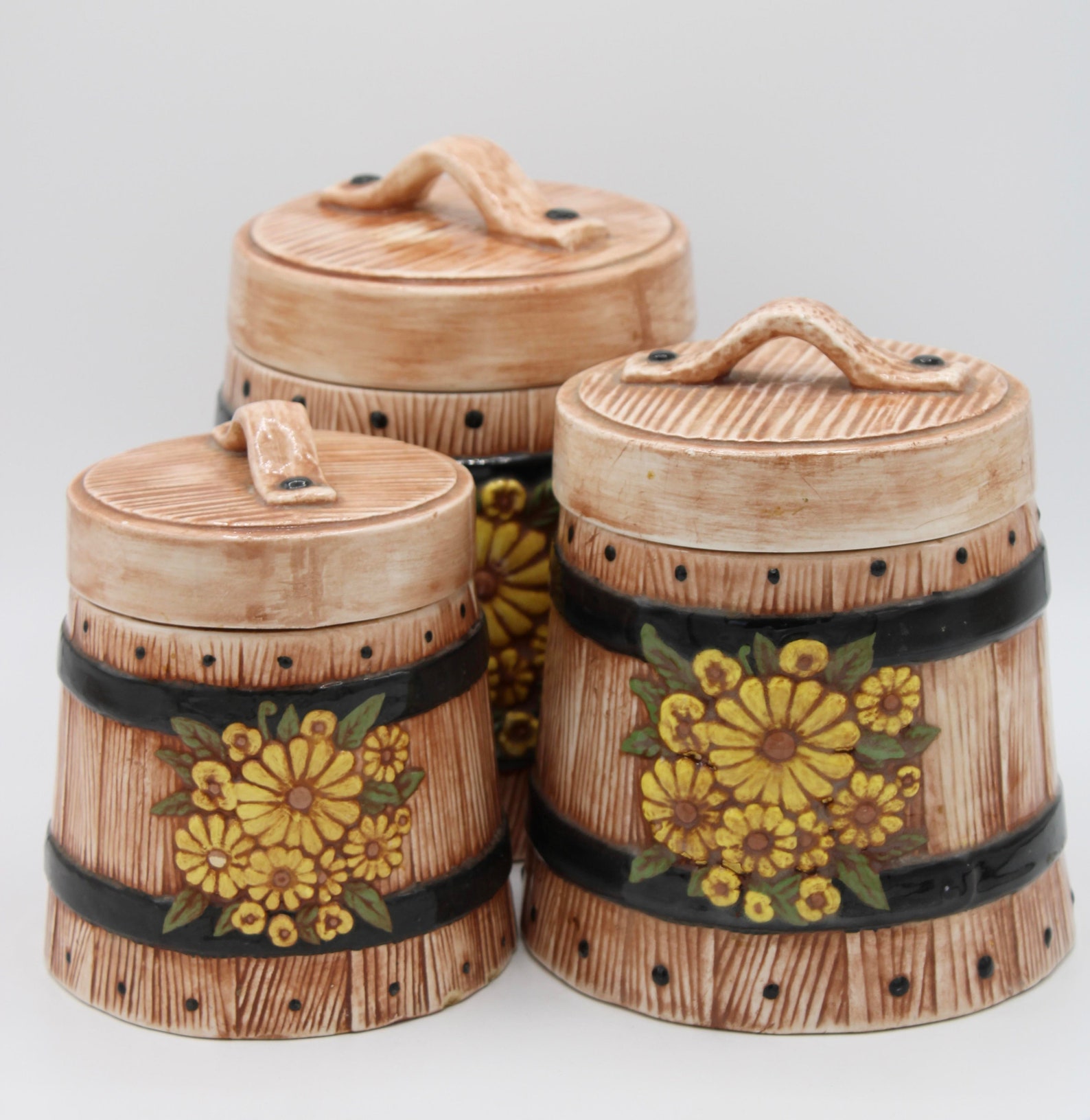 Country Storage Canisters - Sunflower Collection main image 0