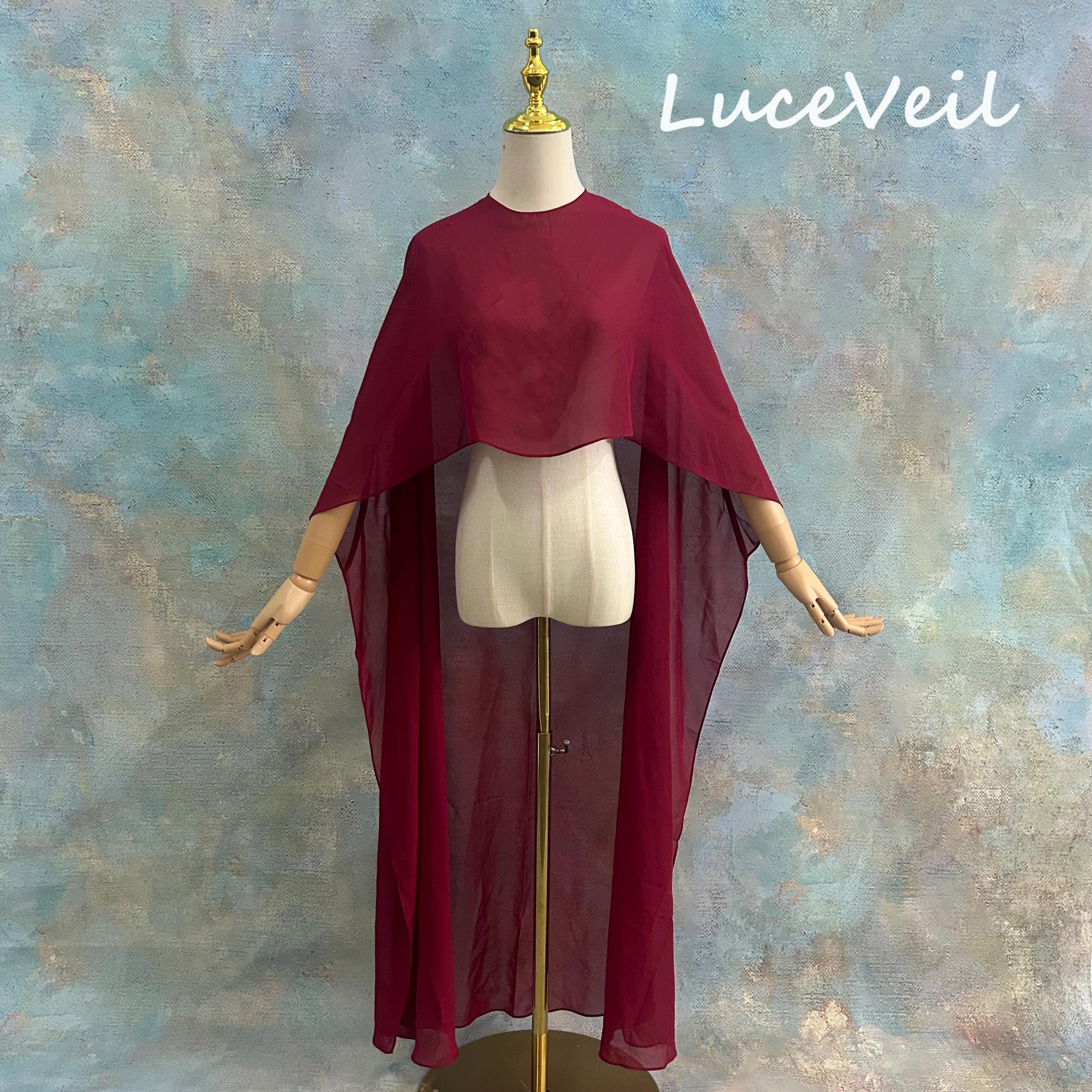 midi burgundy sequin dress Shifra Burgundy Asymmetrical Cape Maxi Dress
