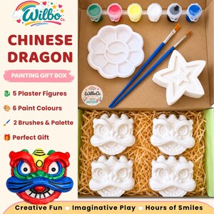 Chinese Dragon Painting Gift Box