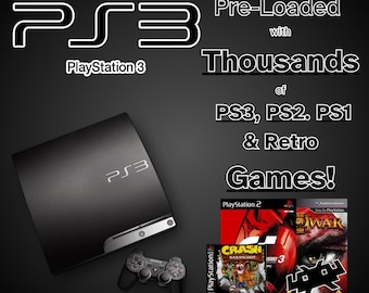 PS3s w/ Thousands of Games
