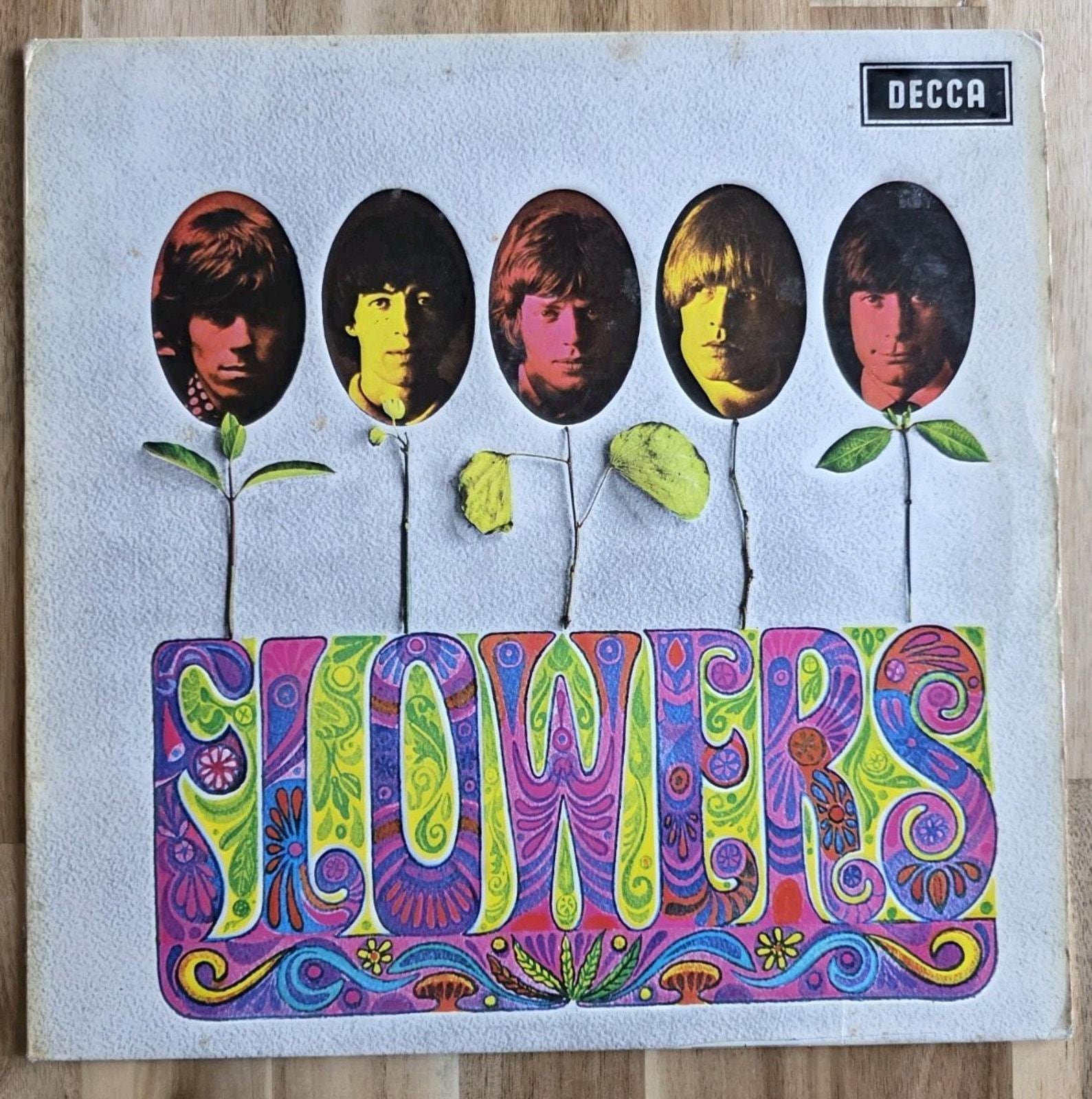 Rolling Stones Flowers Lp Record - Etsy
