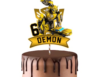 Transformers Topper | Bumblebee cake topper
