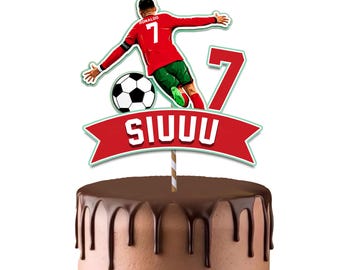 Ronaldo Cake Topper