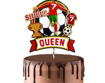 Ronaldo Cake Topper Birthday Party