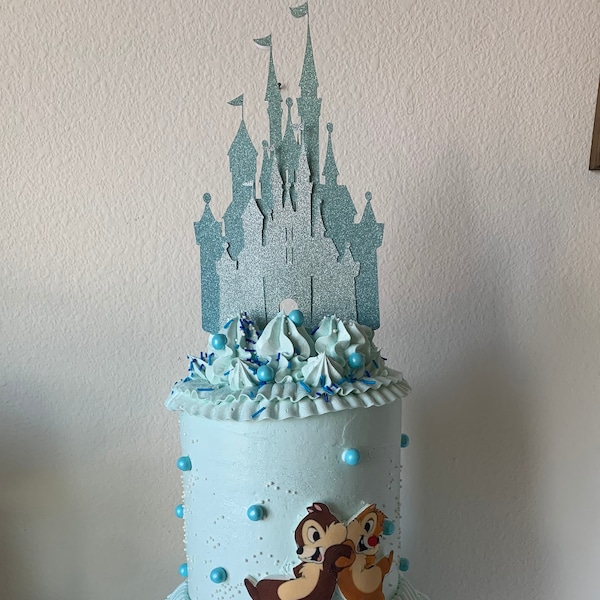 Castle Wedding Cake Topper Etsy