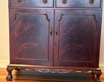 1960s Australian Chippendale Style Sideboard FOR COLLECTION ONLY