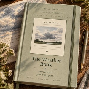 The Weather Book | Slow Weather Journal & Sky Log (PDF)