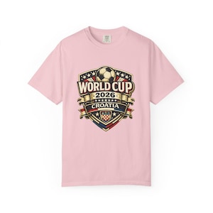 Croatia World Cup 2026 Soccer Fan T-Shirt, Vintage Crest Supporter Tee image 18