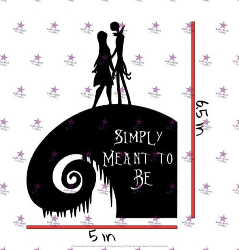 Jack /& Sally Hill Decal