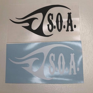 S.O.A. Logo Decal