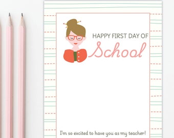 Back to School Gift Card Holder. INSTANT DOWNLOAD. Back to School Teacher Gift