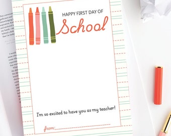 Back to School Gift Card Holder. INSTANT DOWNLOAD. Back to School Teacher Gift