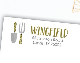 Gardner Return Address Labels, Return address stickers, return address, return address label stickers