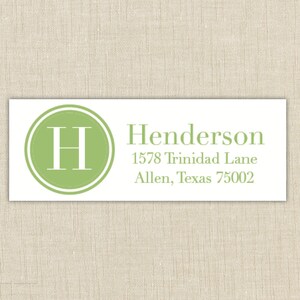 Return Address Labels, Return address stickers, return address, return address label stickers, Monogram label