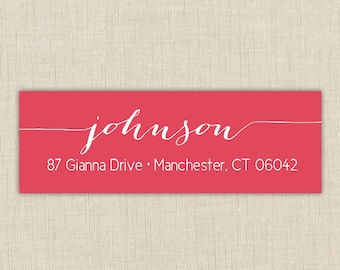 Return Address Labels, Return address stickers, return address, return address label stickers