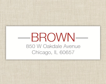 Return Address Labels, Return address stickers, return address, return address label stickers