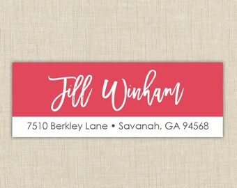 Return Address Labels, Return address stickers, return address, return address label stickers