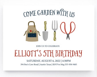 Garden Party Invitation