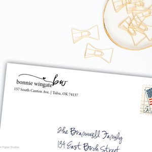 Rainbow Return Address Labels, Return Address Stickers, Return Address ...