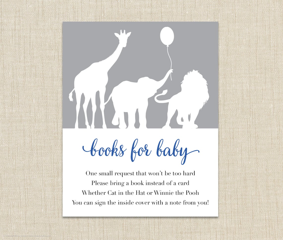 Book Request For Baby Shower Free Printable