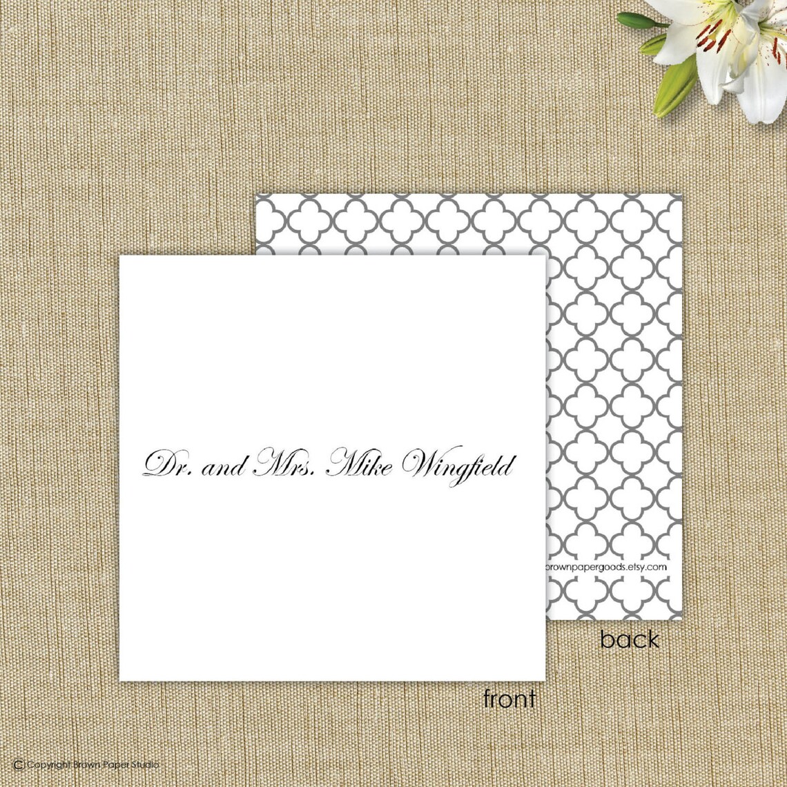 Gift enclosure cards with envelopes. Traditional Gift Etsy