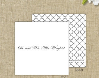 Gift enclosure cards with envelopes. Traditional Gift Enclosure Card