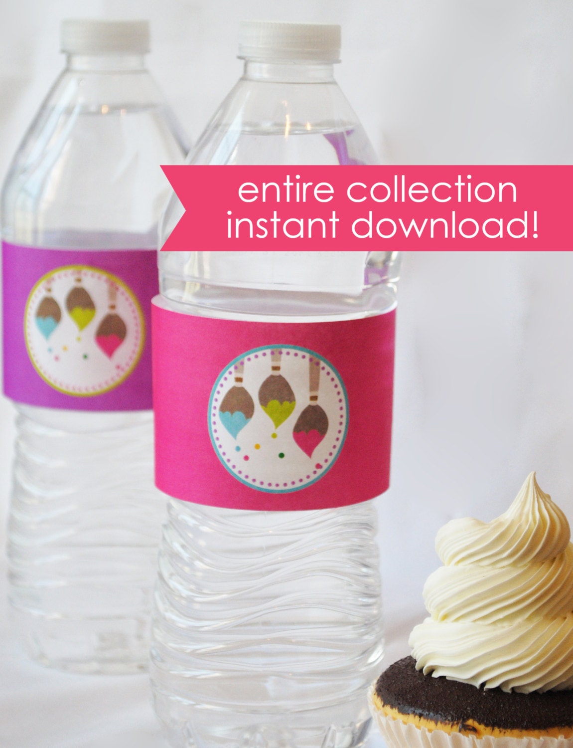 Paint Party Printables. Paint Party Printables.instant Download - Etsy