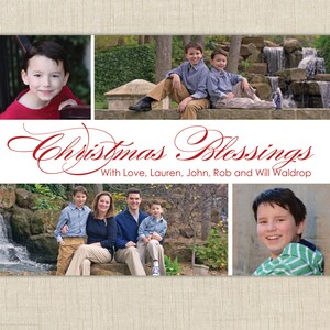 Religious Christmas Cards. Christian Photo Christmas Cards.  Christmas Blessings