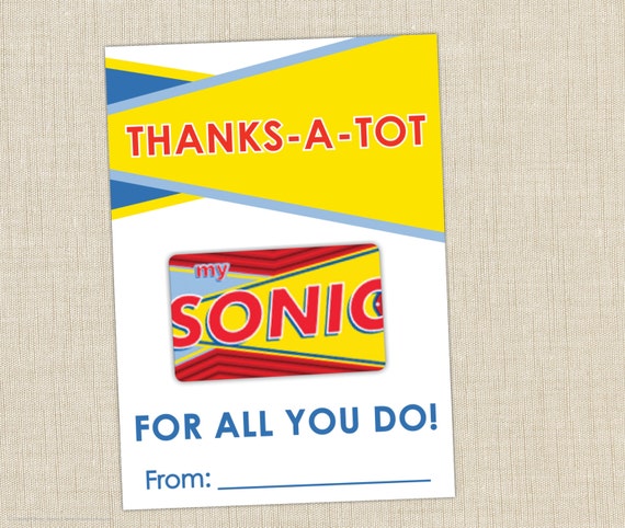 sonic gift card Sonic gift card