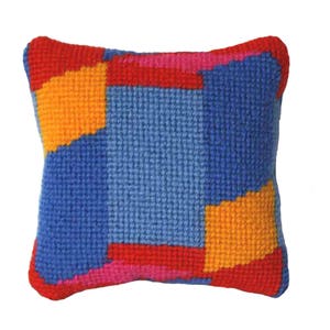 Moderne Mini Needlepoint Kit, weinig Tempo 2