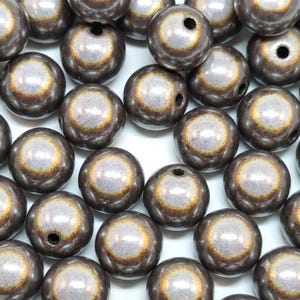 Miracle Beads Grau 4-12 mm Acrylperlen Perlen 3D Illusion Effekt Schmuckherstellung Basteln Wunderperlen Miracle Perlen