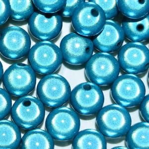 Miracle Beads Türkis 4-12 mm Acrylperlen Perlen 3D Illusion Effekt Schmuckherstellung Basteln Wunderperlen Miracle Perlen